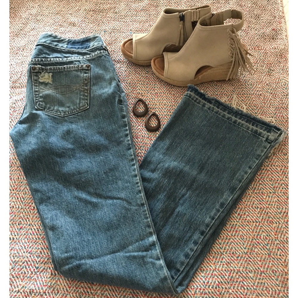 Final price 💸 Old School A&F jeans!! So cute EUC!
